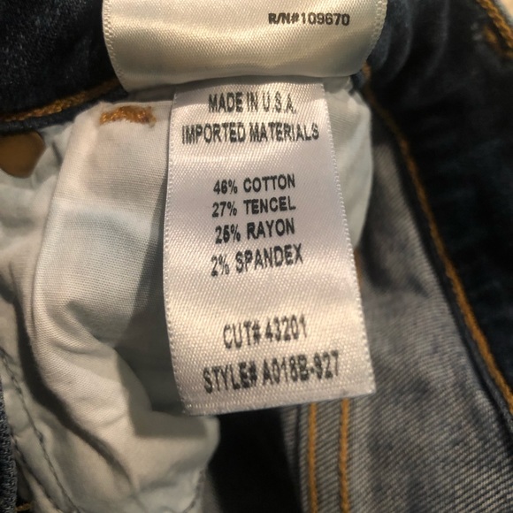 Agolde Sophie High Rise Skinny Crop Jeans Med Wash - Picture 12 of 14